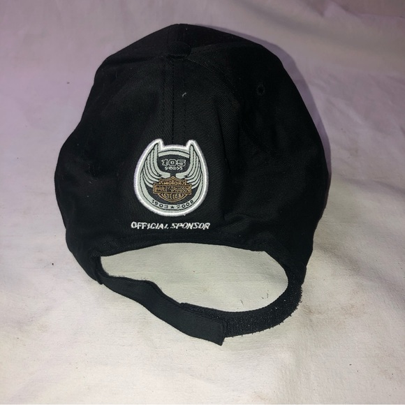 NWT Miller Lite & Harley Davidson Cap; Celebrating 105 Years; Hook & Loop back - Picture 2 of 6